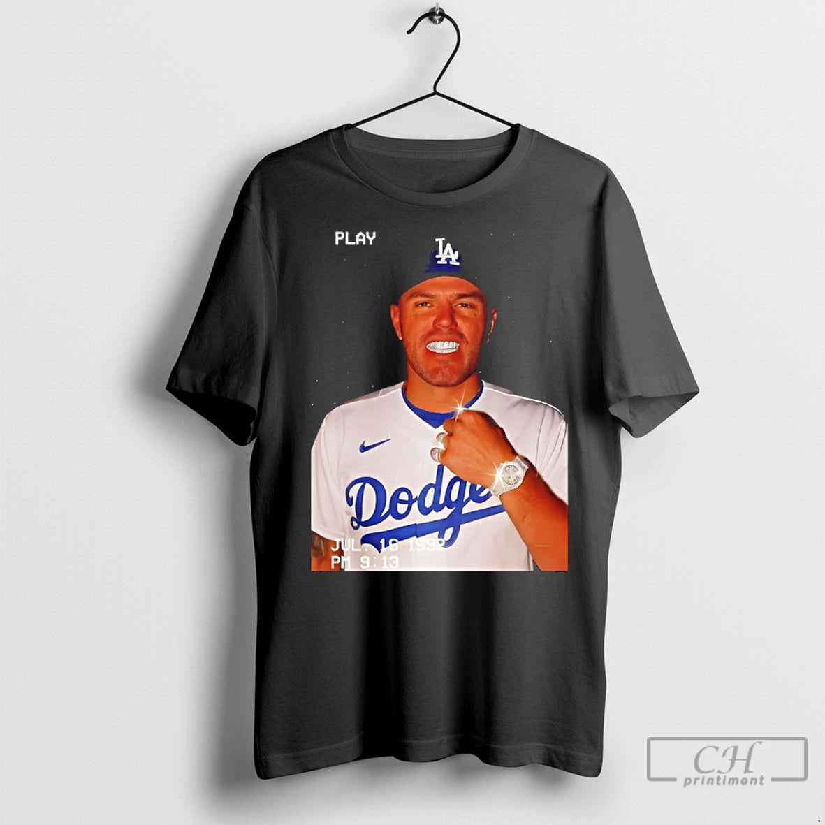 Classic Freddie Freeman Grillz Los Angeles Dodgers Mlb Baseball 2025 World Series Shirt Hoodie Sweatshirt | PurePodTees.com