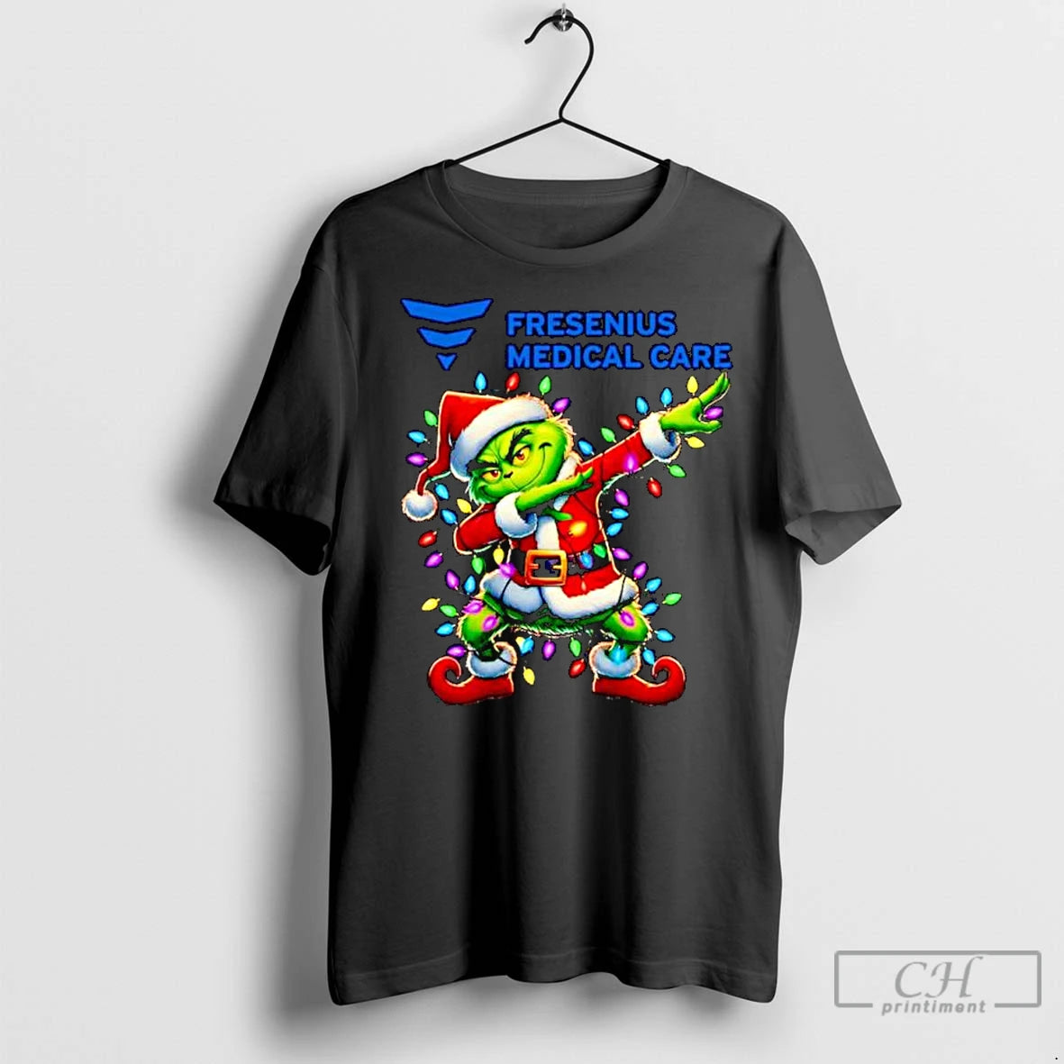 Classic Fresenius Medical Care X Grinch Dabbing Merry Christmas Ornaments Shirt Hoodie Sweatshirt | PurePodTees.com