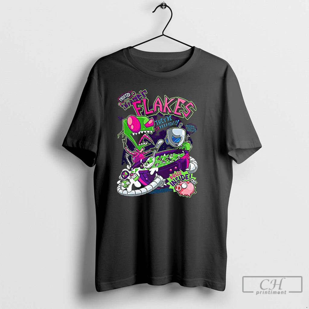 Classic Frosted Invader Flakes Theyre T Shirts