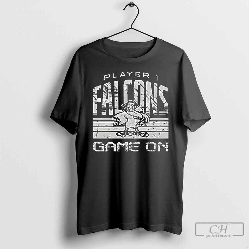 Classic Ft Wright Player 1 Falcons Game On Retro T Shirts Hoodie Sweatshirt | PurePodTees.com