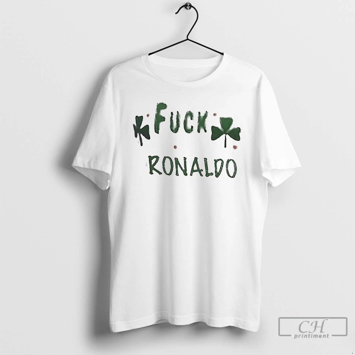 Classic Fuck Ronaldo Irish Shirt Hoodie Sweatshirt | PurePodTees.com
