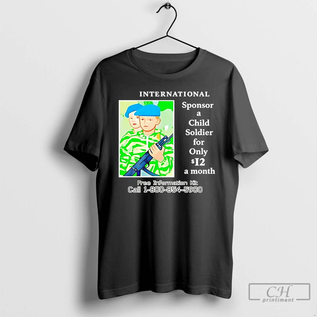 Classic G59 Sponsor A Child Soldier International Sponsor A Child Soldier T Shirts