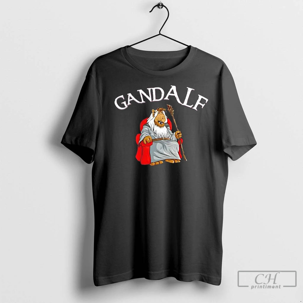Classic Gandalf Funny Sci Fi Wizard Parody Shirt Hoodie Sweatshirt | PurePodTees.com