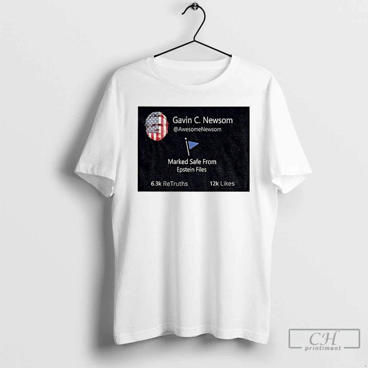 Classic Gavin C Newsom Marked Safe From Epstein Files Shirt Hoodie Sweatshirt | PurePodTees.com