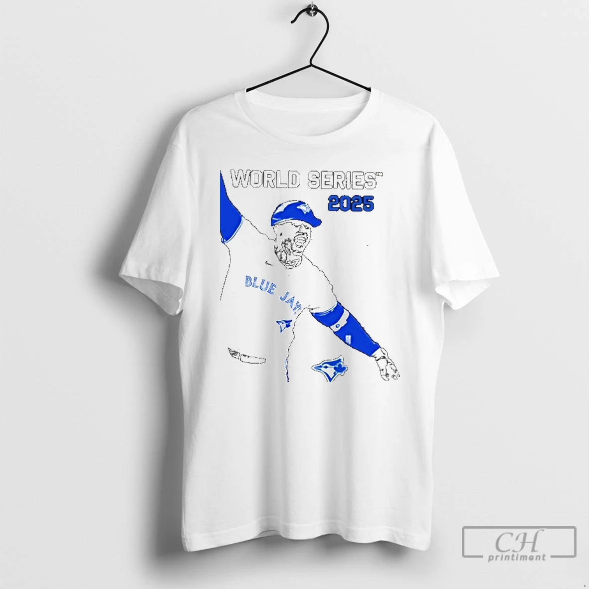 Classic George Springer Toronto Blue Jays World Series 2025 T Shirts Hoodie Sweatshirt | PurePodTees.com
