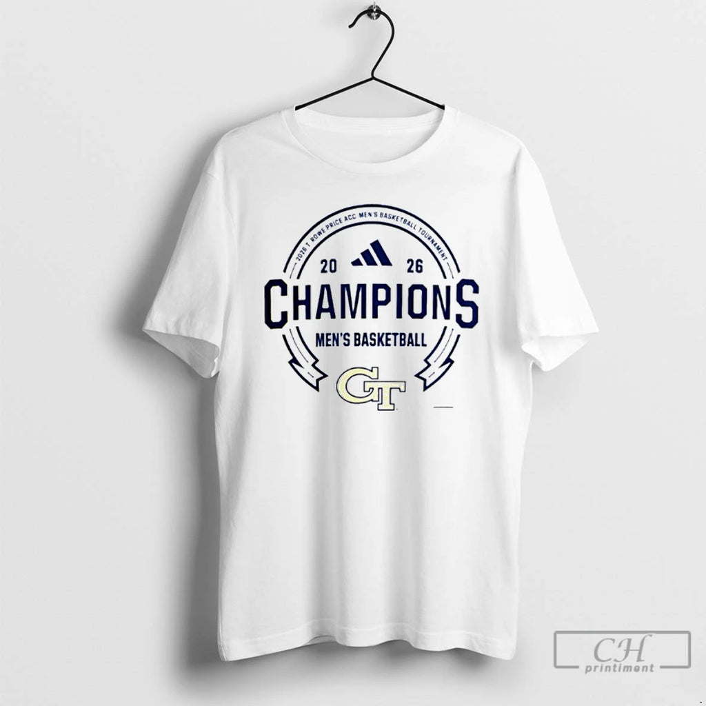 Classic Georgia Tech Yellow Jackets Mens Basketball Acc Champions 2026