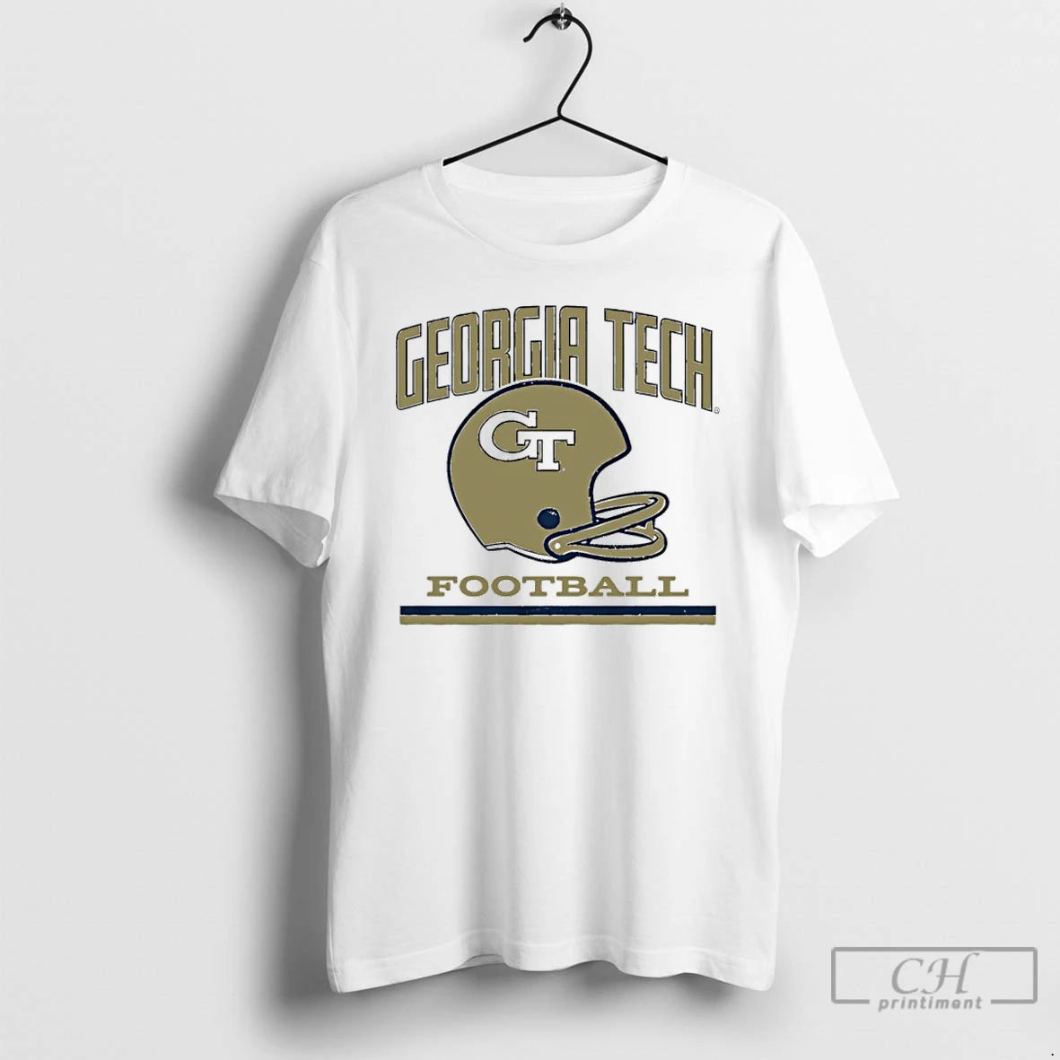 Classic Georgia Tech Football Helmet T Shirts Hoodie Sweatshirt | PurePodTees.com