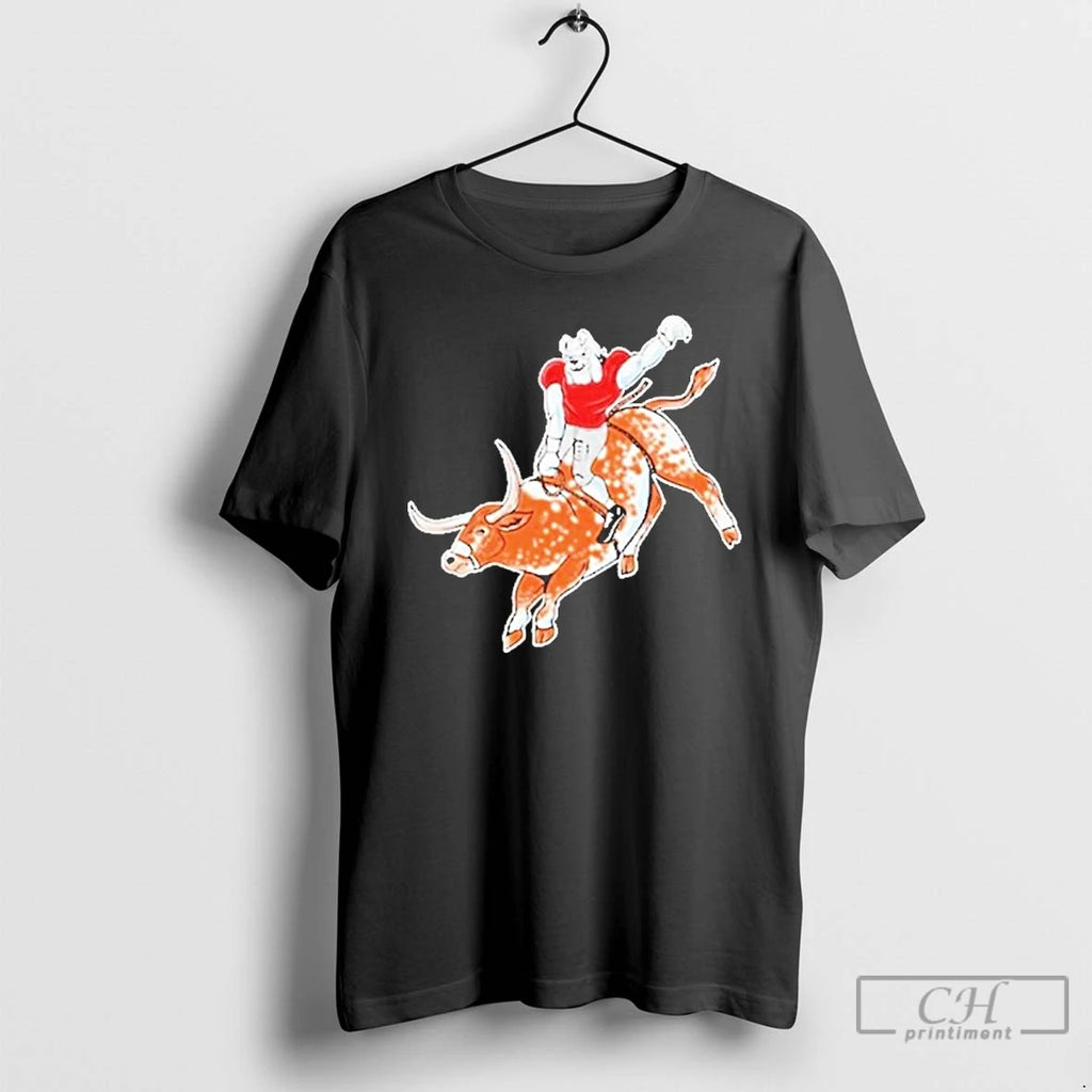 Classic Georgia Vs Texas 2025 Ga Horns Down Mascot Shirt Hoodie Sweatshirt | PurePodTees.com