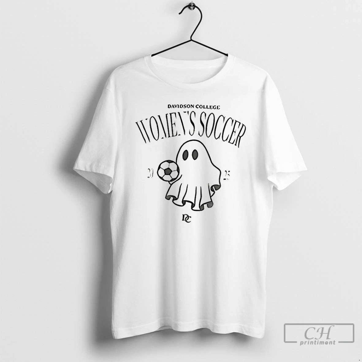 Classic Ghost Davidson Soccer Womens Soccer 2025 T Shirts Hoodie Sweatshirt | PurePodTees.com