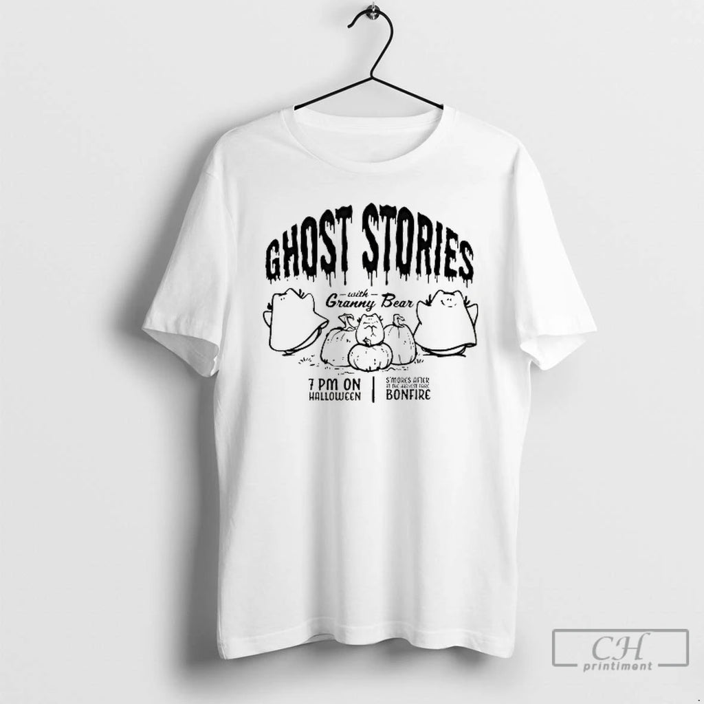 Classic Ghost Stories With Granny Bear T Shirts