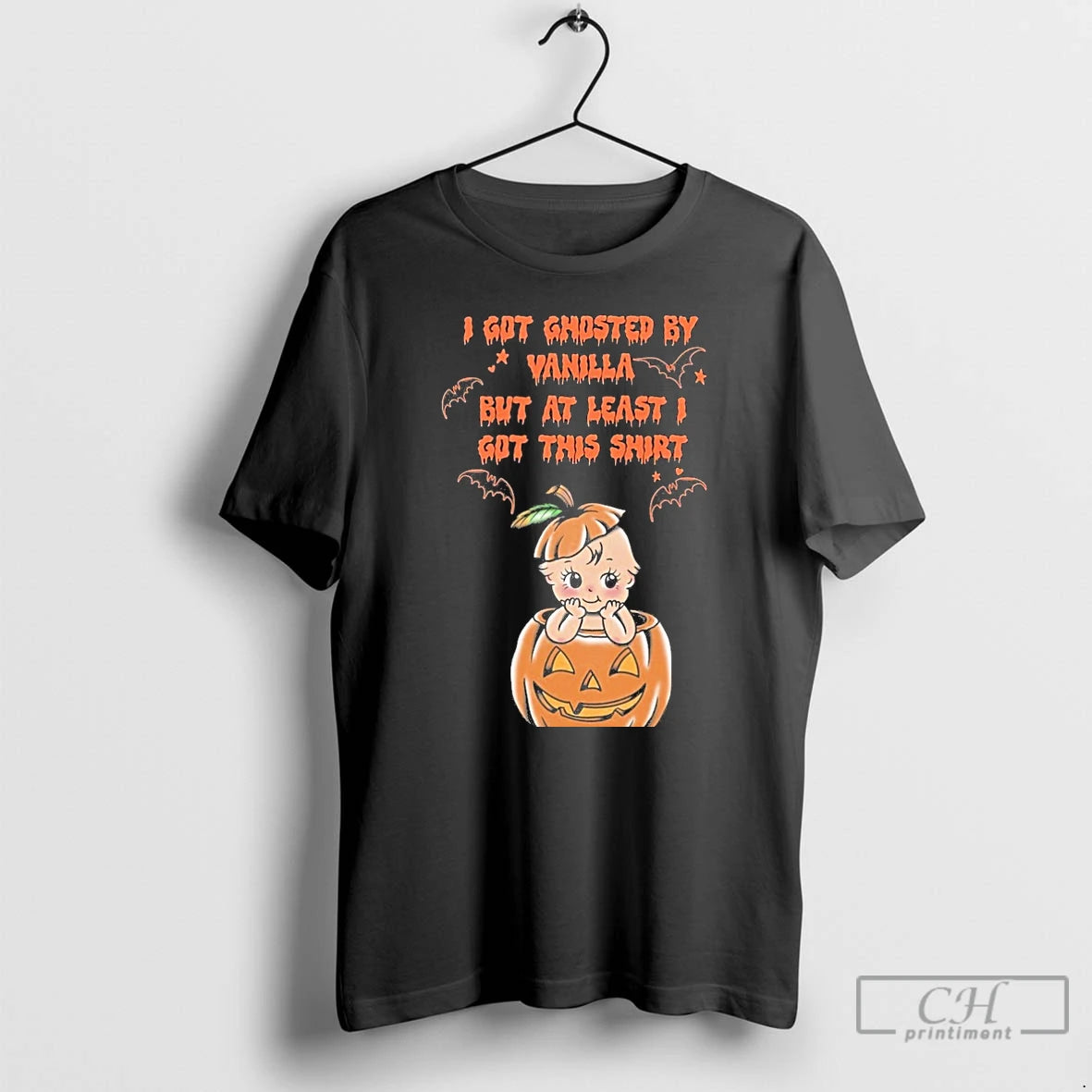 Classic Ghosted By Vanilla Halloween T Shirts Hoodie Sweatshirt | PurePodTees.com