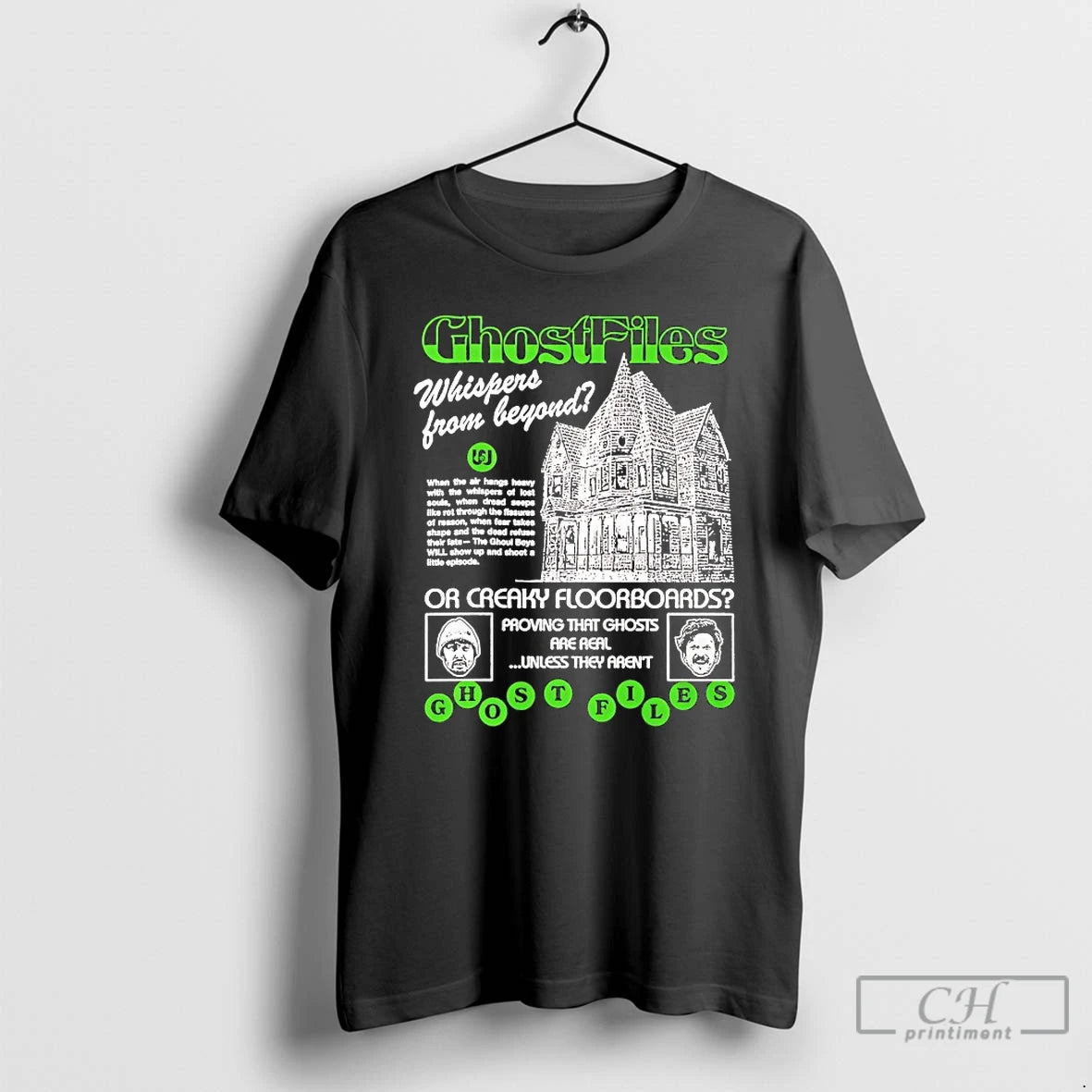 Classic Ghostfiles Whispers From Beyond T Shirts Hoodie Sweatshirt | PurePodTees.com