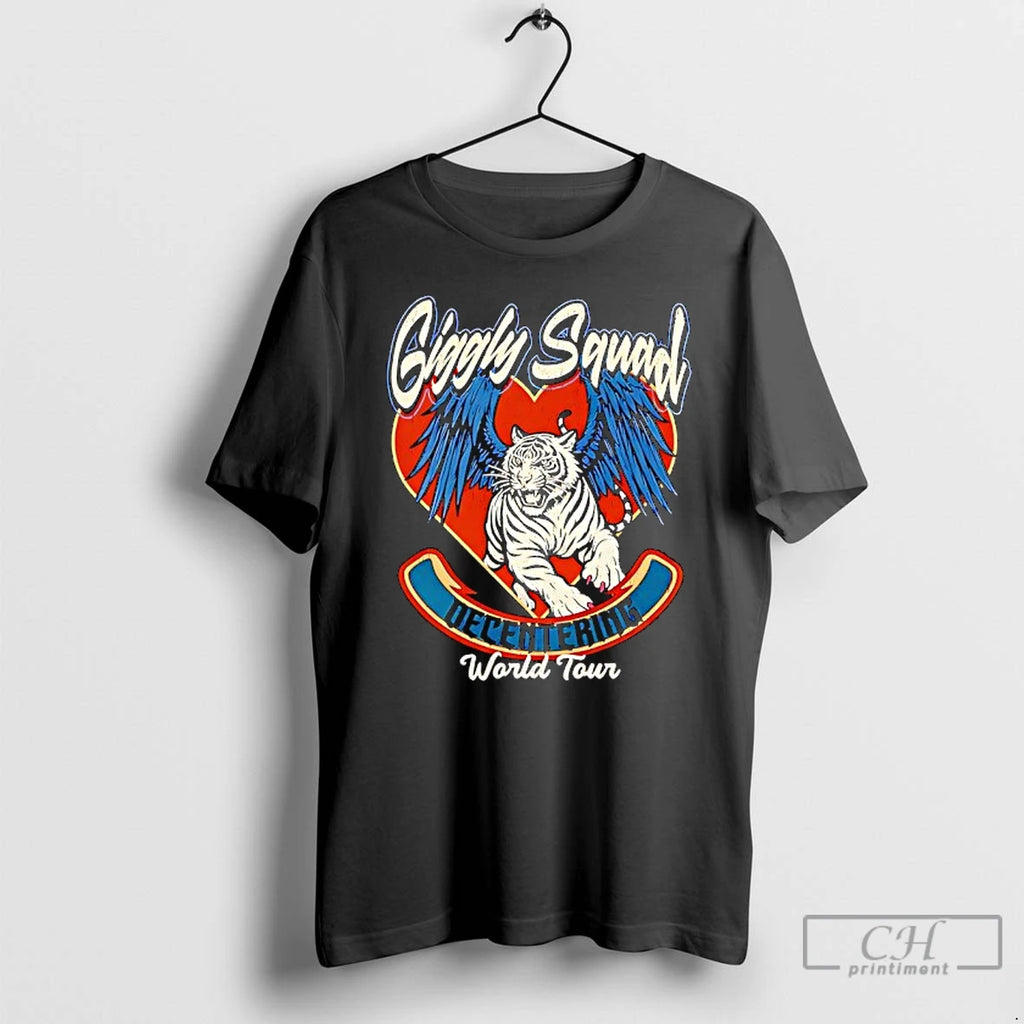 Classic Giggly Squad Decentering World Tour T Shirts Hoodie Sweatshirt | PurePodTees.com