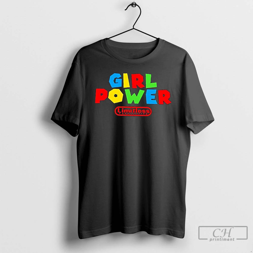 Classic Girl Power Limitless Powerlifting Shirt Hoodie Sweatshirt | PurePodTees.com