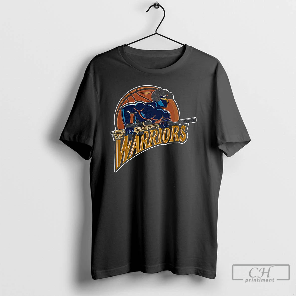 Classic Golden State Warriors Basketball Soldier Logo Shirt Hoodie Sweatshirt | PurePodTees.com