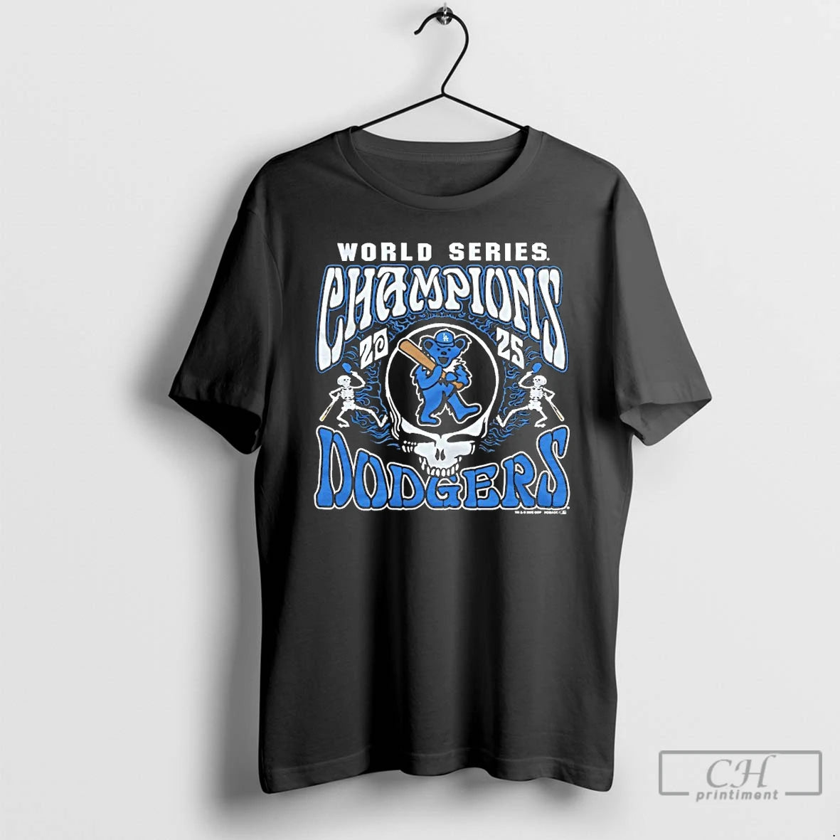 Classic Grateful Dead X Los Angeles Dodgers World Series Champions 2025 Shirt Hoodie Sweatshirt | PurePodTees.com