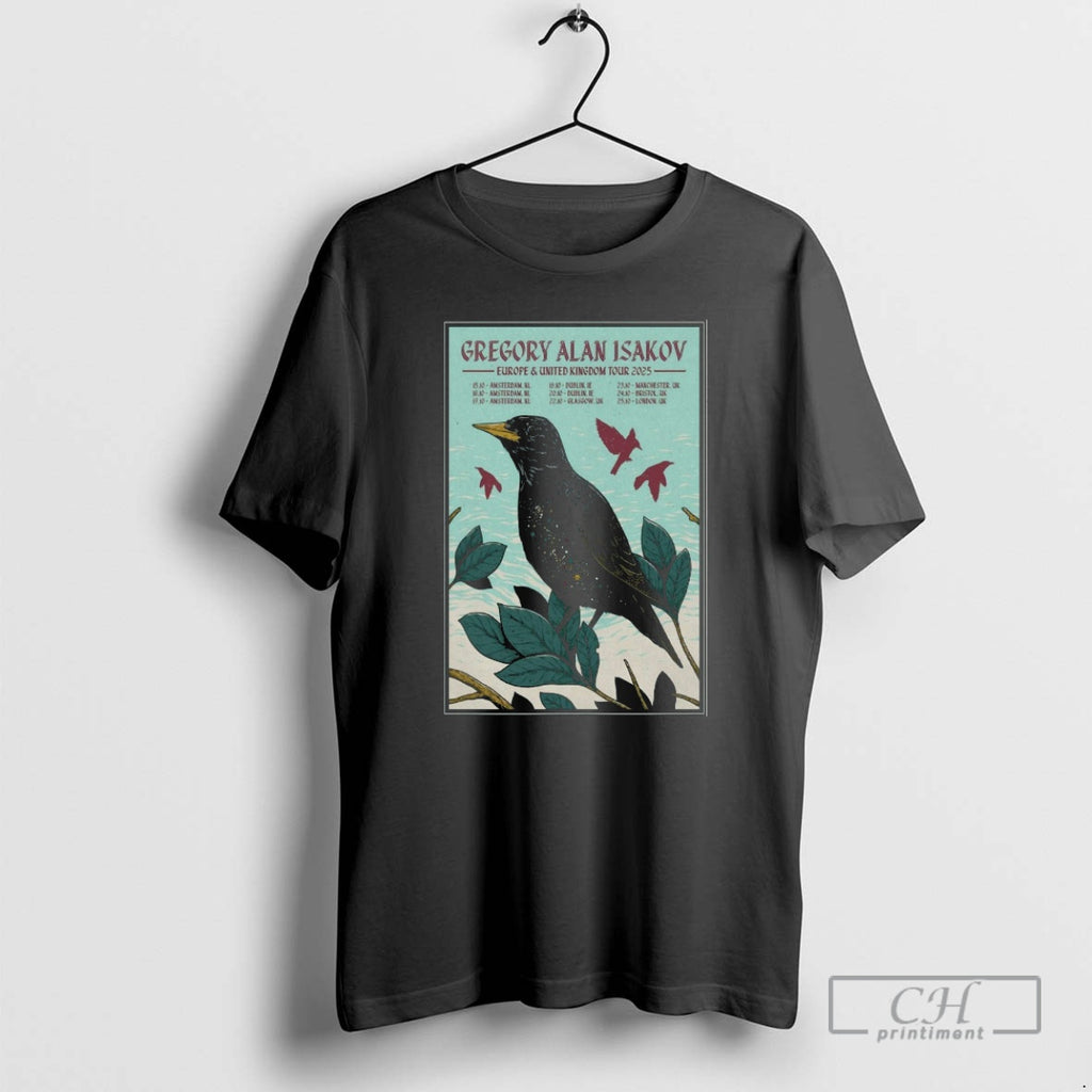 Classic Gregory Alan Isakov Eu And Uk Tour October 15 25 2025 Shirt Sweater