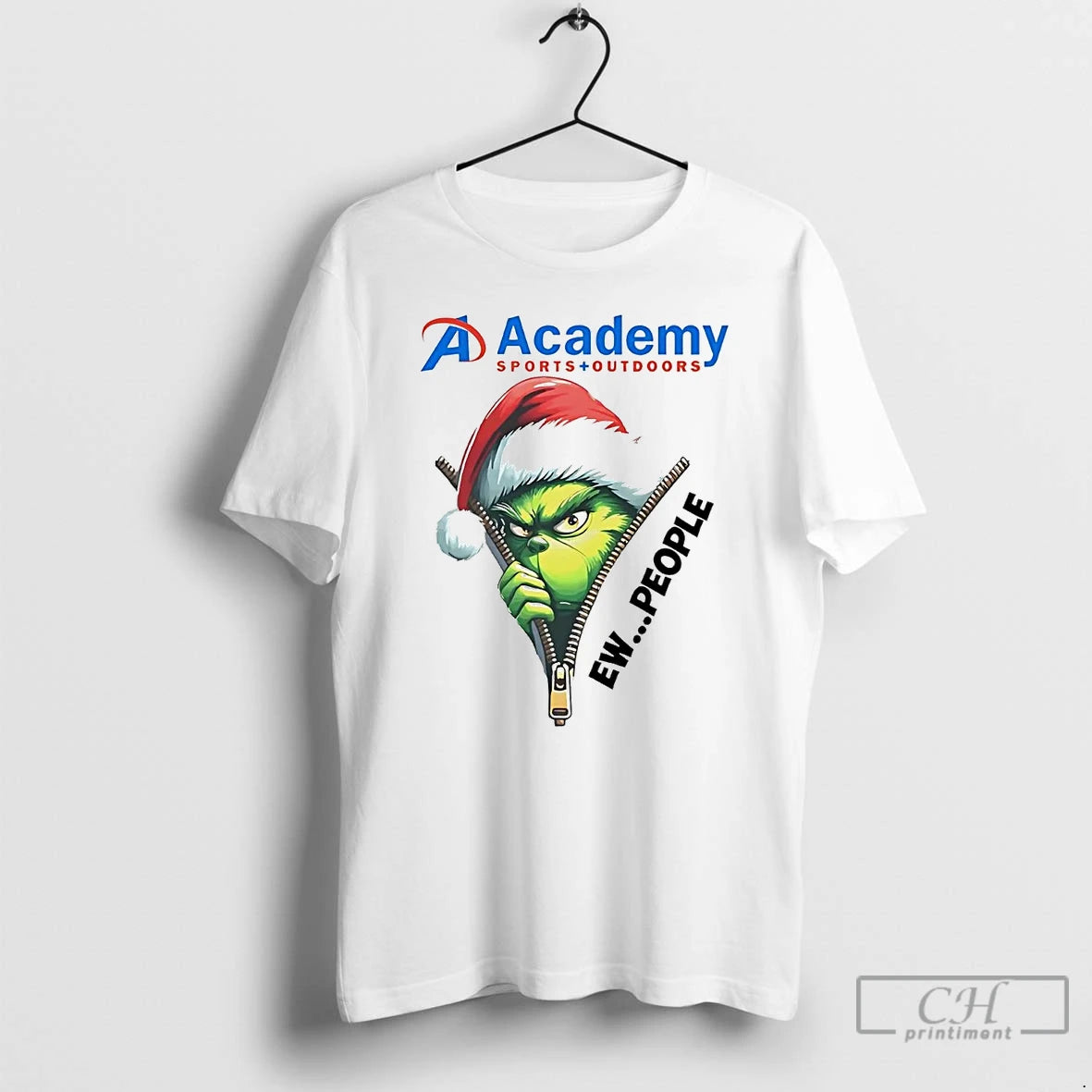 Classic Grinch Academy Sports Outdoors Ew People Christmas T Shirts Hoodie Sweatshirt | PurePodTees.com