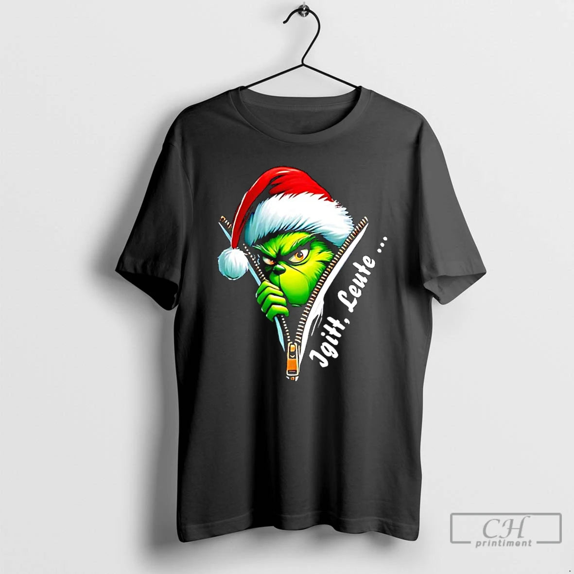 Classic Grinch Christmas Igitt Leute Ew People T Shirts Hoodie Sweatshirt | PurePodTees.com
