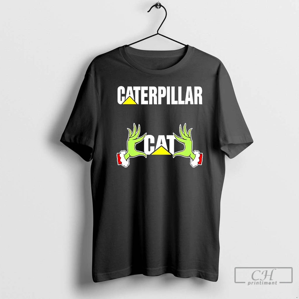 Classic Grinch Hand Love Caterpillar Christmas 2025 Shirt Hoodie Sweatshirt | PurePodTees.com