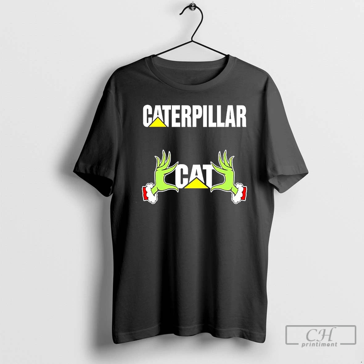Classic Grinch Hand Love Caterpillar Christmas 2025 Shirt Hoodie Sweatshirt | PurePodTees.com