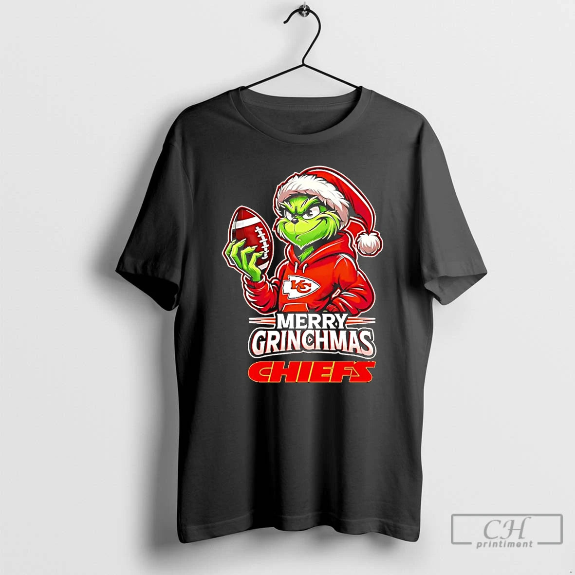 Classic Grinch Kansas City Chiefs Merry Grinchmas Christmas T Shirts Hoodie Sweatshirt | PurePodTees.com