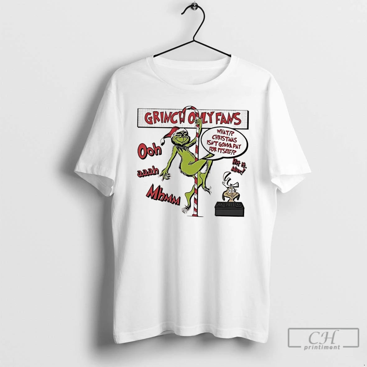 Classic Grinch Only Fams What Christmas Isnt Gonna Pay For Itself Graphic T Shirts Hoodie Sweatshirt | PurePodTees.com