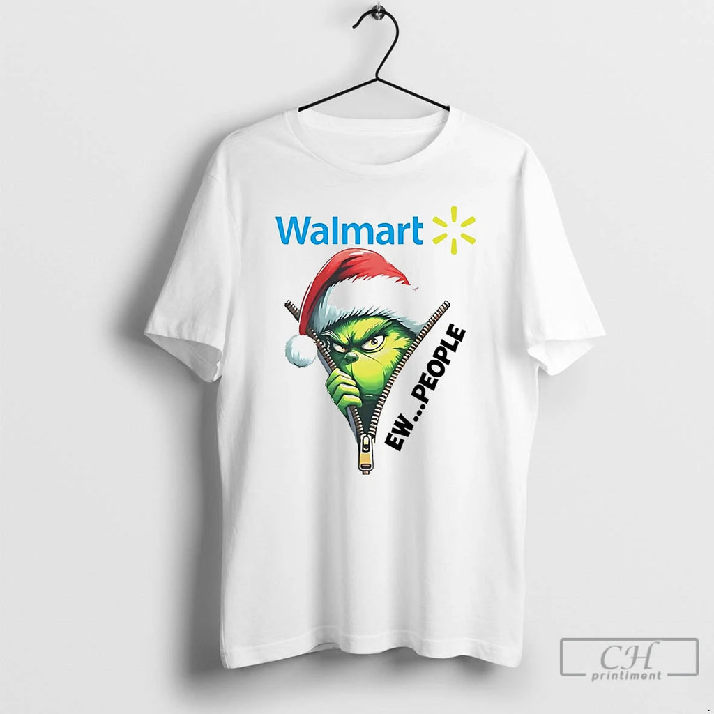 Classic Grinch Walmart Ew People Christmas T Shirts Hoodie Sweatshirt | PurePodTees.com