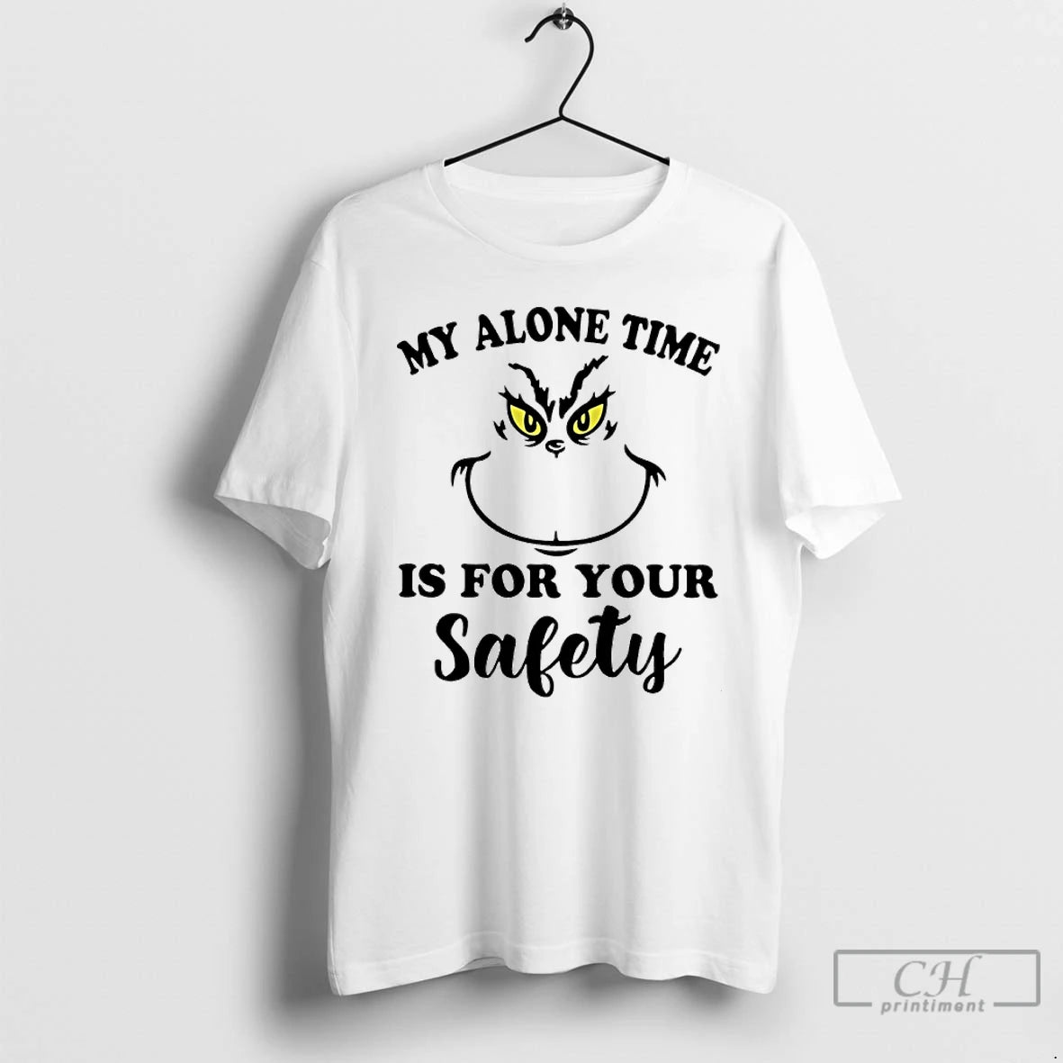 Classic Grinch My Alone Time Is For Your Safety T Shirts Hoodie Sweatshirt | PurePodTees.com