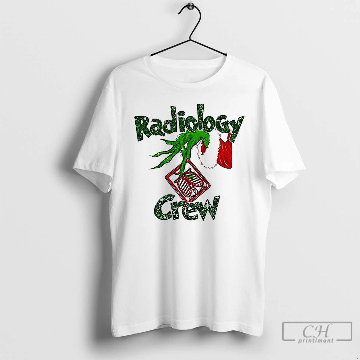 Classic Grinch Radiology Crew X Ray Tech Radiology Christmas Shirt Hoodie Sweatshirt | PurePodTees.com