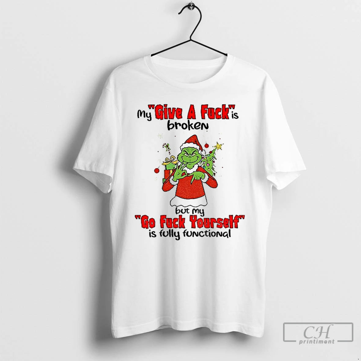 Classic Grinch Six Seven My Give A Fuck Is Broken Go Fuck Yourself Is Fully Shirt Hoodie Sweatshirt | PurePodTees.com