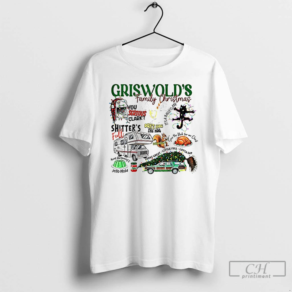 Classic Griswolds Family Christmas You Serious Clark Dont Hog The Nog Merry Christmas T Shirts Hoodie Sweatshirt