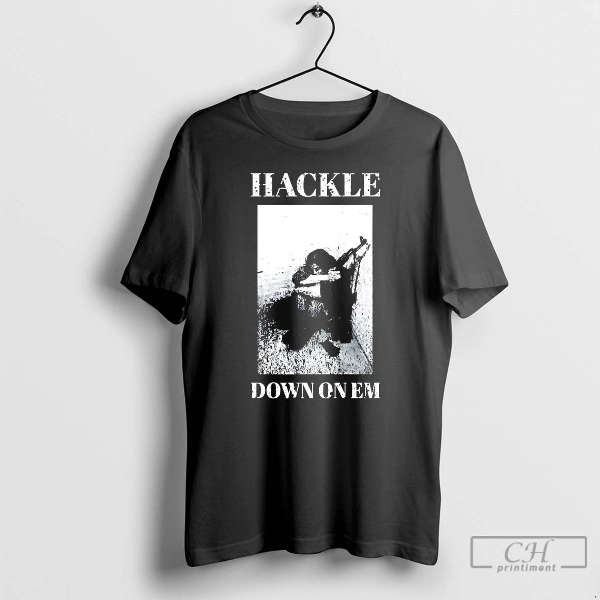 Classic Hackle Down On Em Shirt Hoodie Sweatshirt | PurePodTees.com