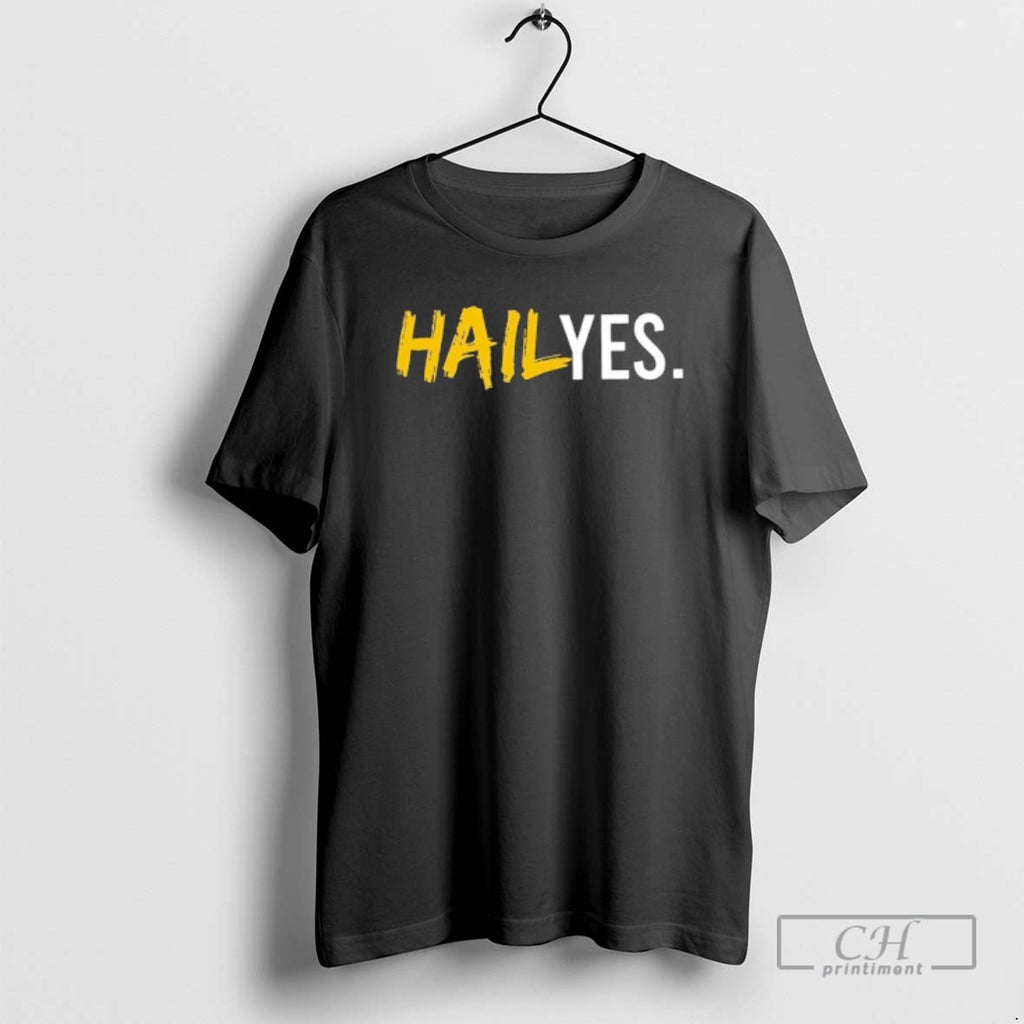 Classic Hail Yes Michigan Wolverines Football Shirt Sweater