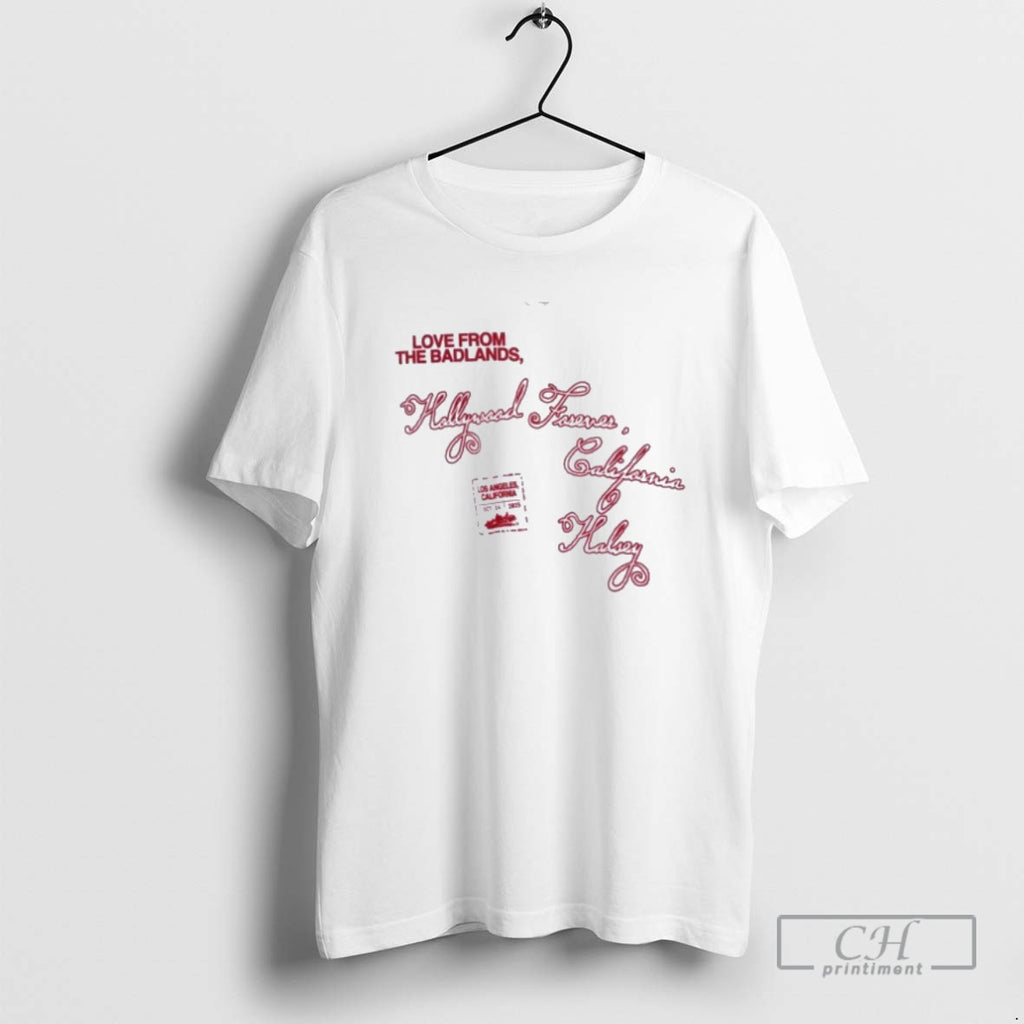 Classic Halsey Love From The Badlands Hollywood Forever Los Angeles California Shirt Sweater