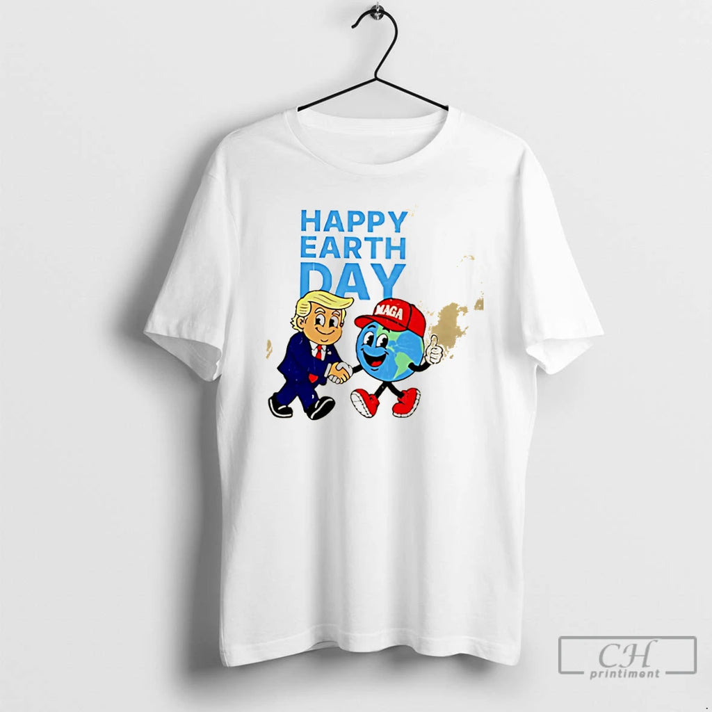 Classic Happy Earth Day Trum Maga Red Hat