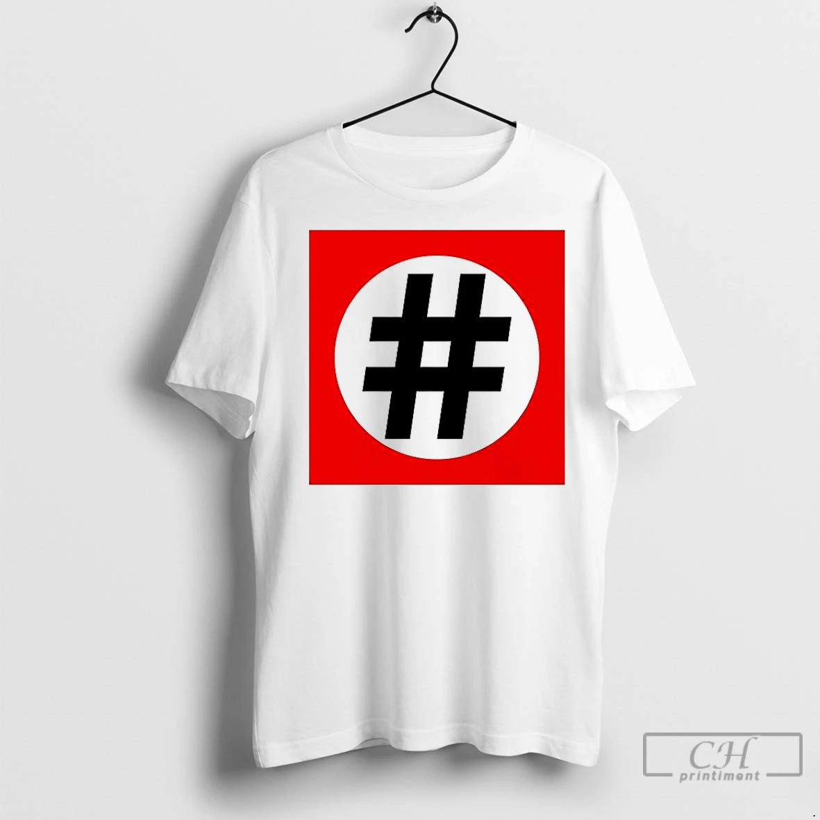 Classic Hashtag Flag Shirt Hoodie Sweatshirt | PurePodTees.com