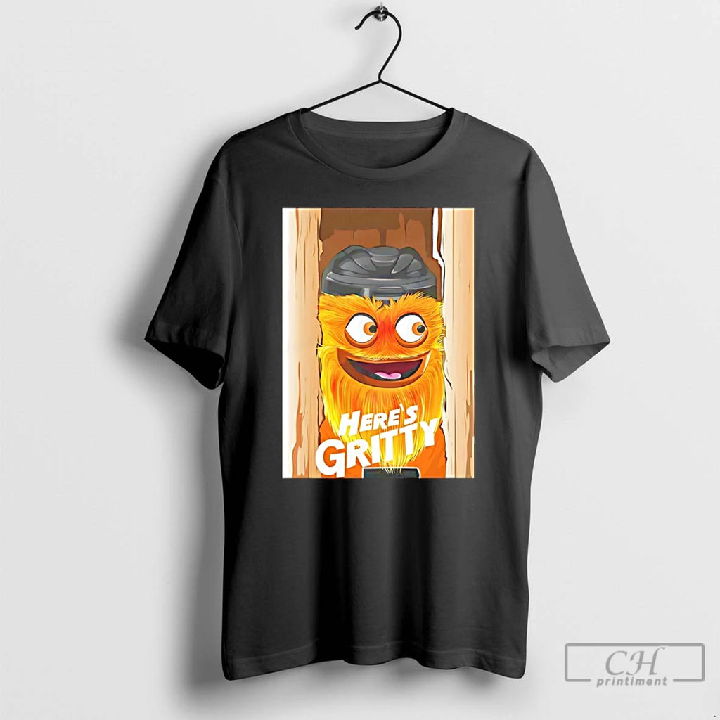 Classic Heres Gritty Philadelphia Hockey T Shirts Hoodie Sweatshirt | PurePodTees.com