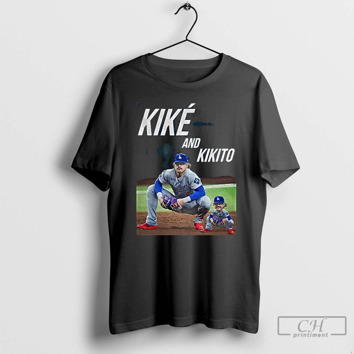 Classic Hernandez Kike And Kikito Dodgers Photo T Shirts Hoodie Sweatshirt | PurePodTees.com