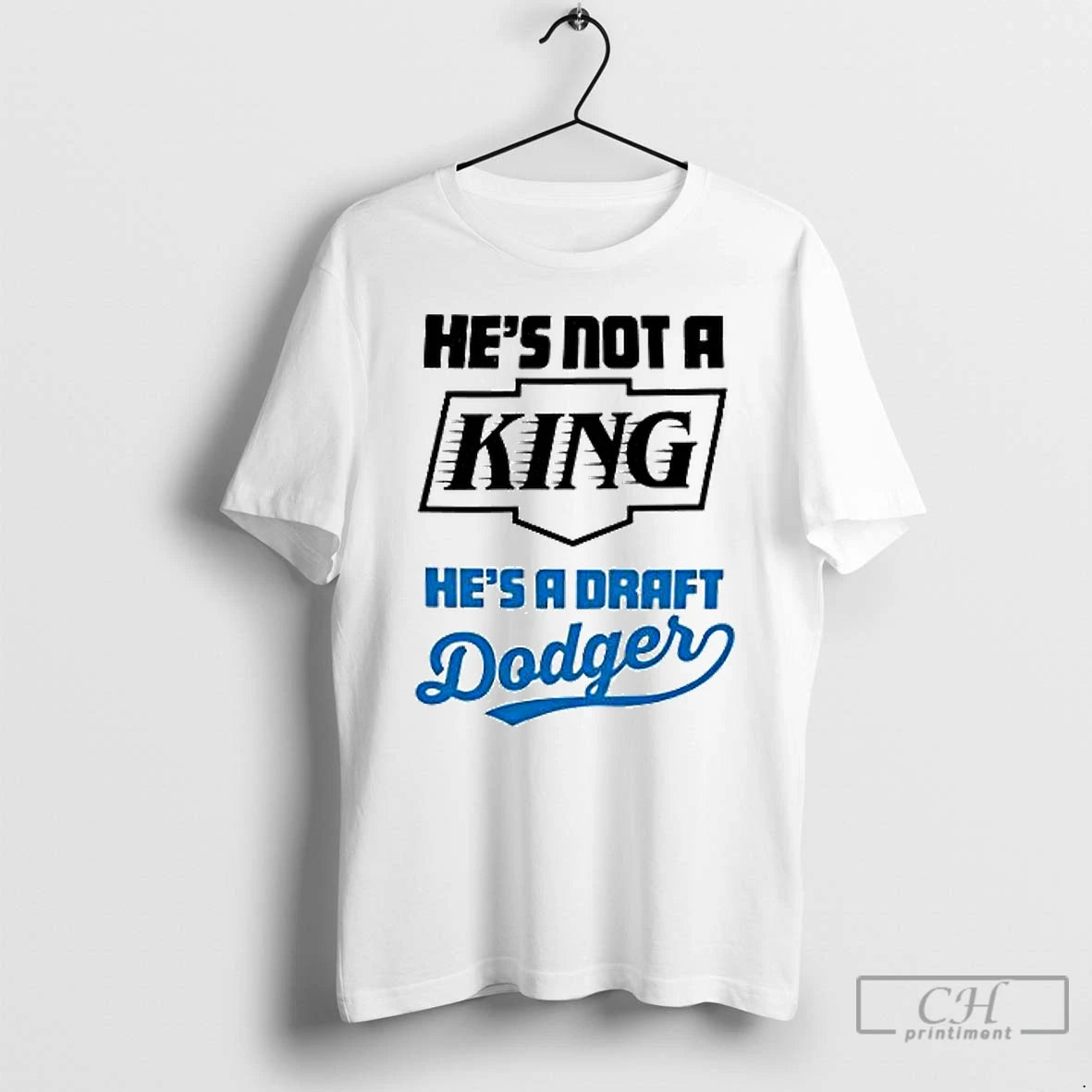 Classic Hes Not A King Hes A Draft Dodger T Shirts Hoodie Sweatshirt | PurePodTees.com