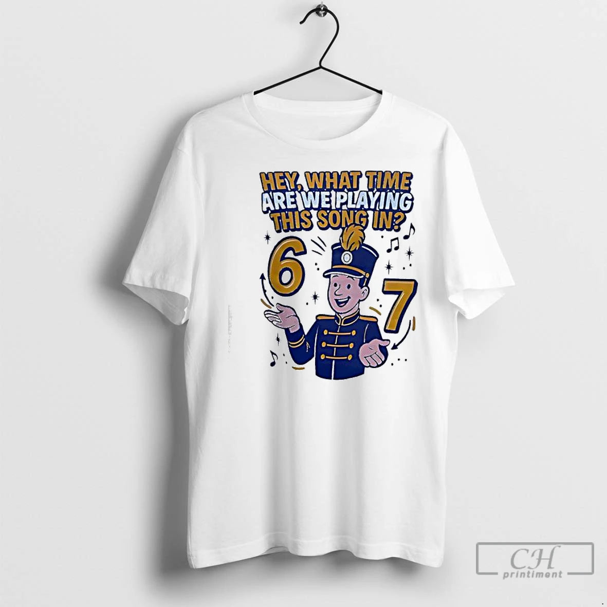 Classic Hey What Time Are We Playing This Song In Pepwear Marching 6 7 Graphic Shirt Hoodie Sweatshirt | PurePodTees.com