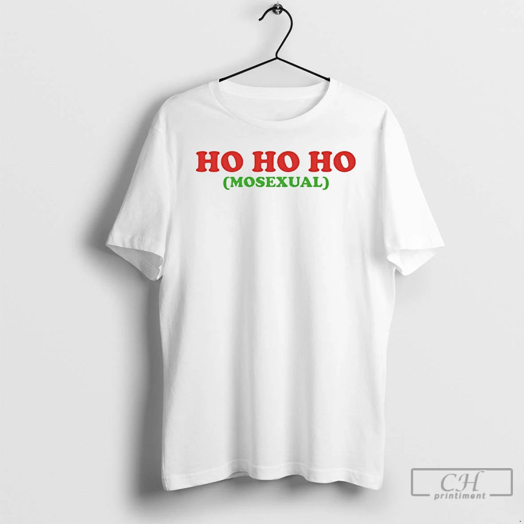 Classic Ho Ho Ho Mosexual Santa Claus T Shirts Hoodie Sweatshirt | PurePodTees.com