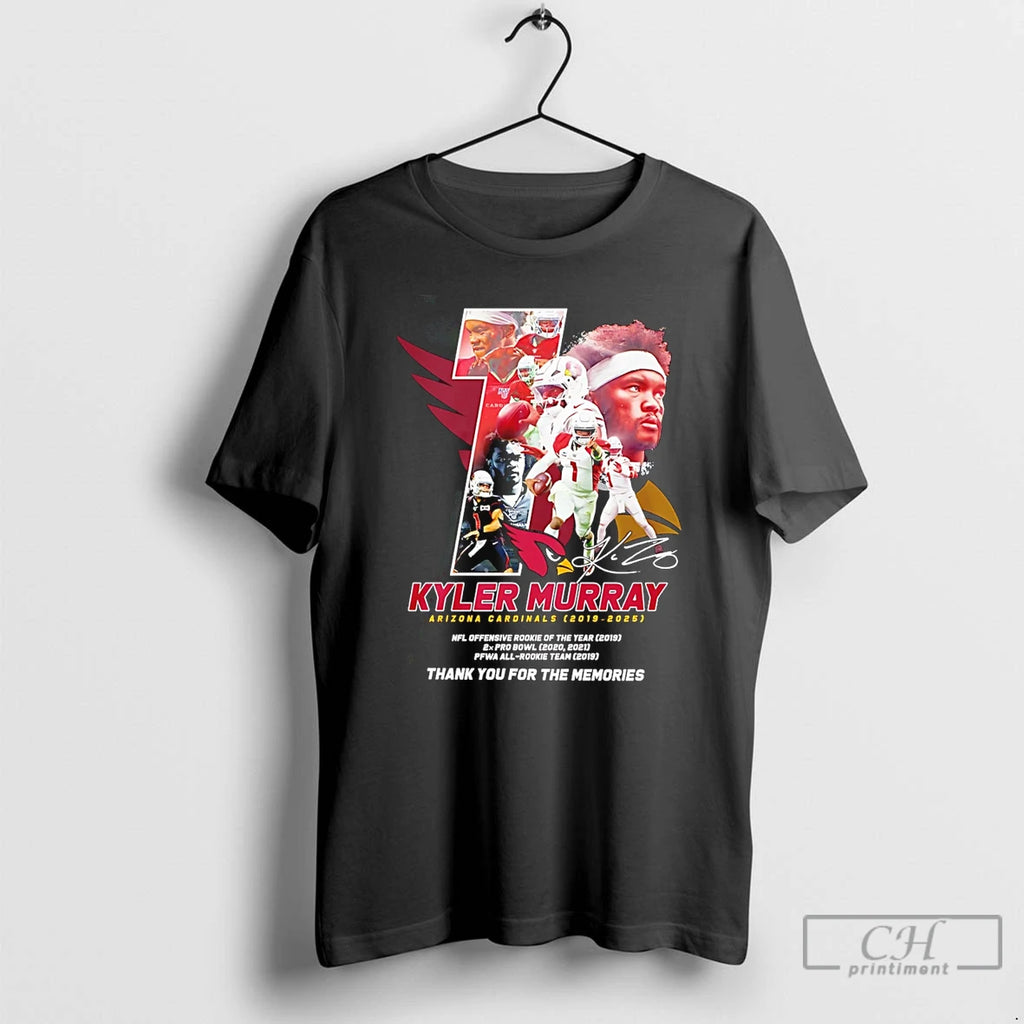 Classic Honor Kyler Murray Arizona Cardinals Thank You For The Memories