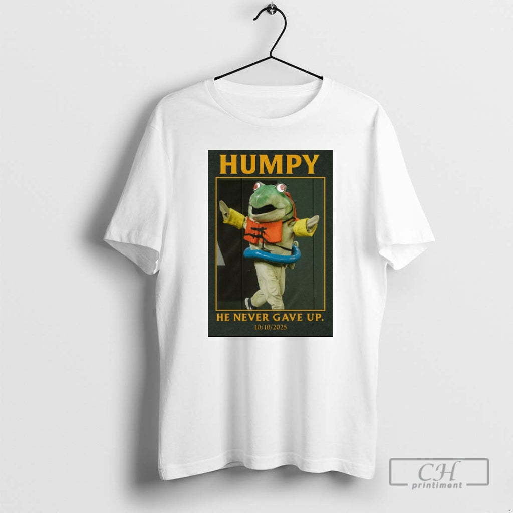 Classic Humpy Salmon Seattle Mariners He Never Gave Up October 10 2025 Shirt Sweater