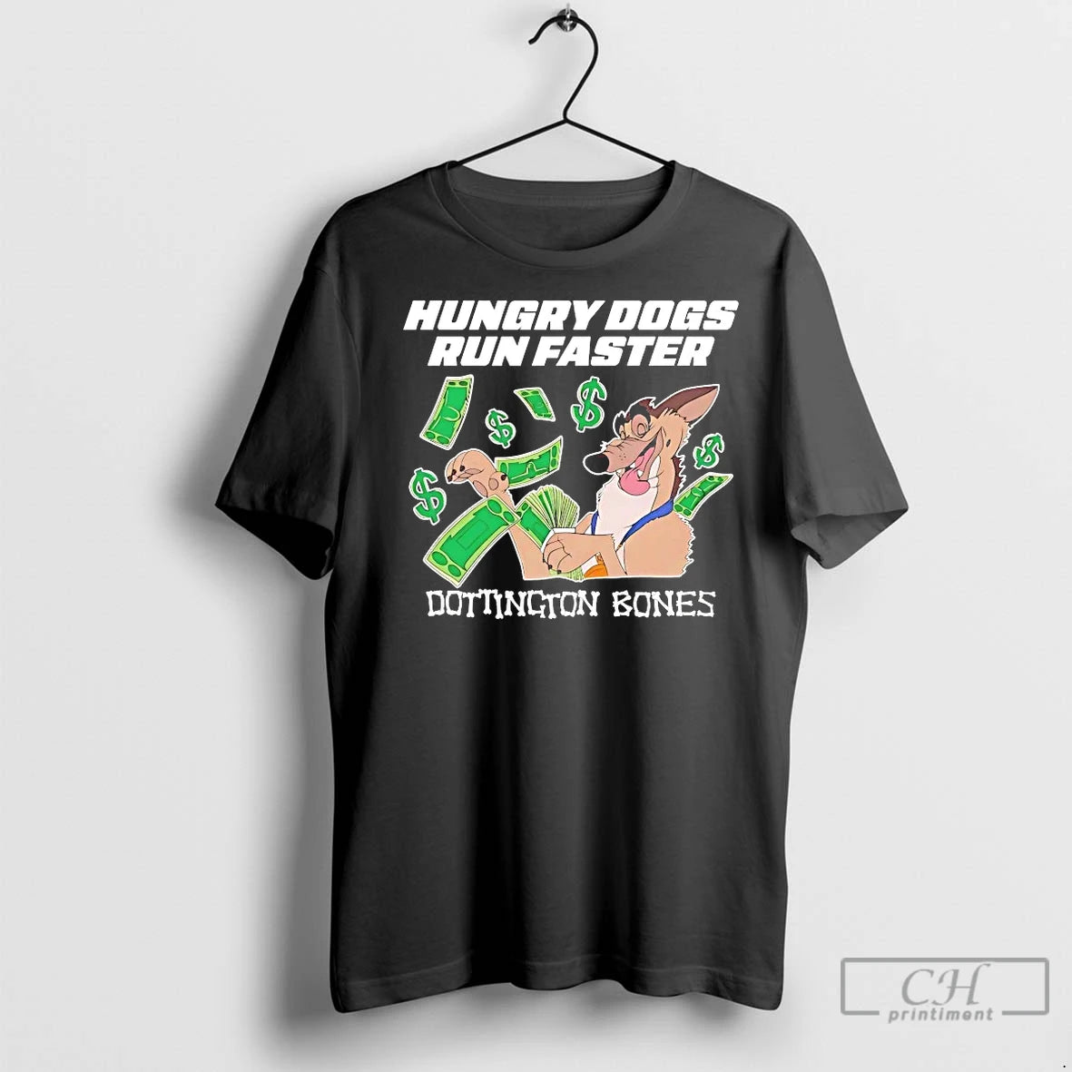 Classic Hungry Dogs Run Faster Philly Dottington Bones Shirt Hoodie Sweatshirt | PurePodTees.com