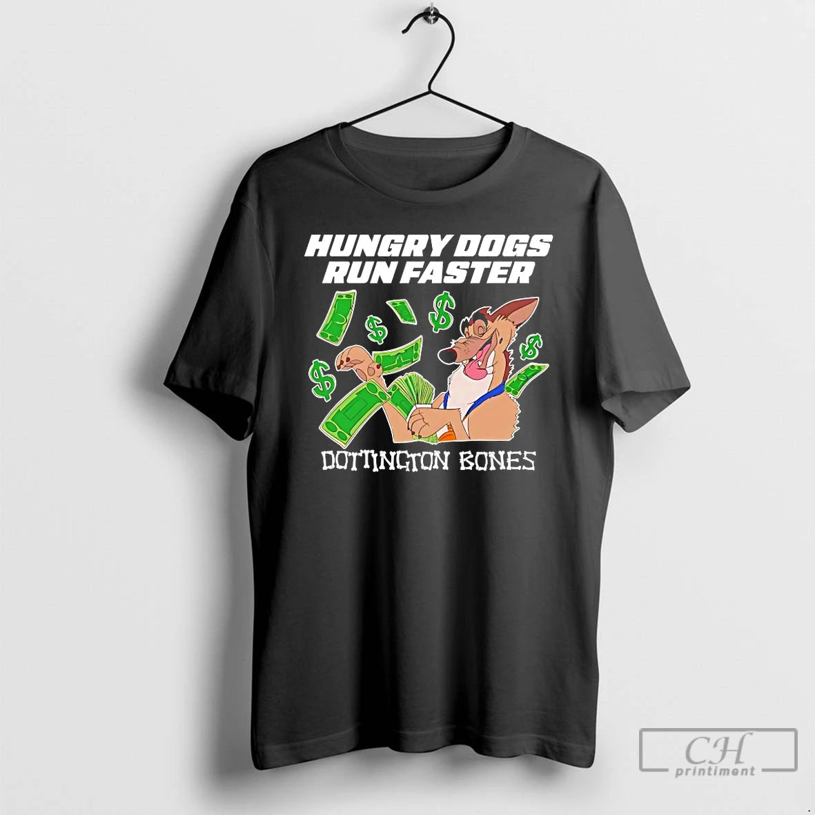 Classic Hungry Dogs Run Faster Doddington Bones T Shirts Hoodie Sweatshirt | PurePodTees.com