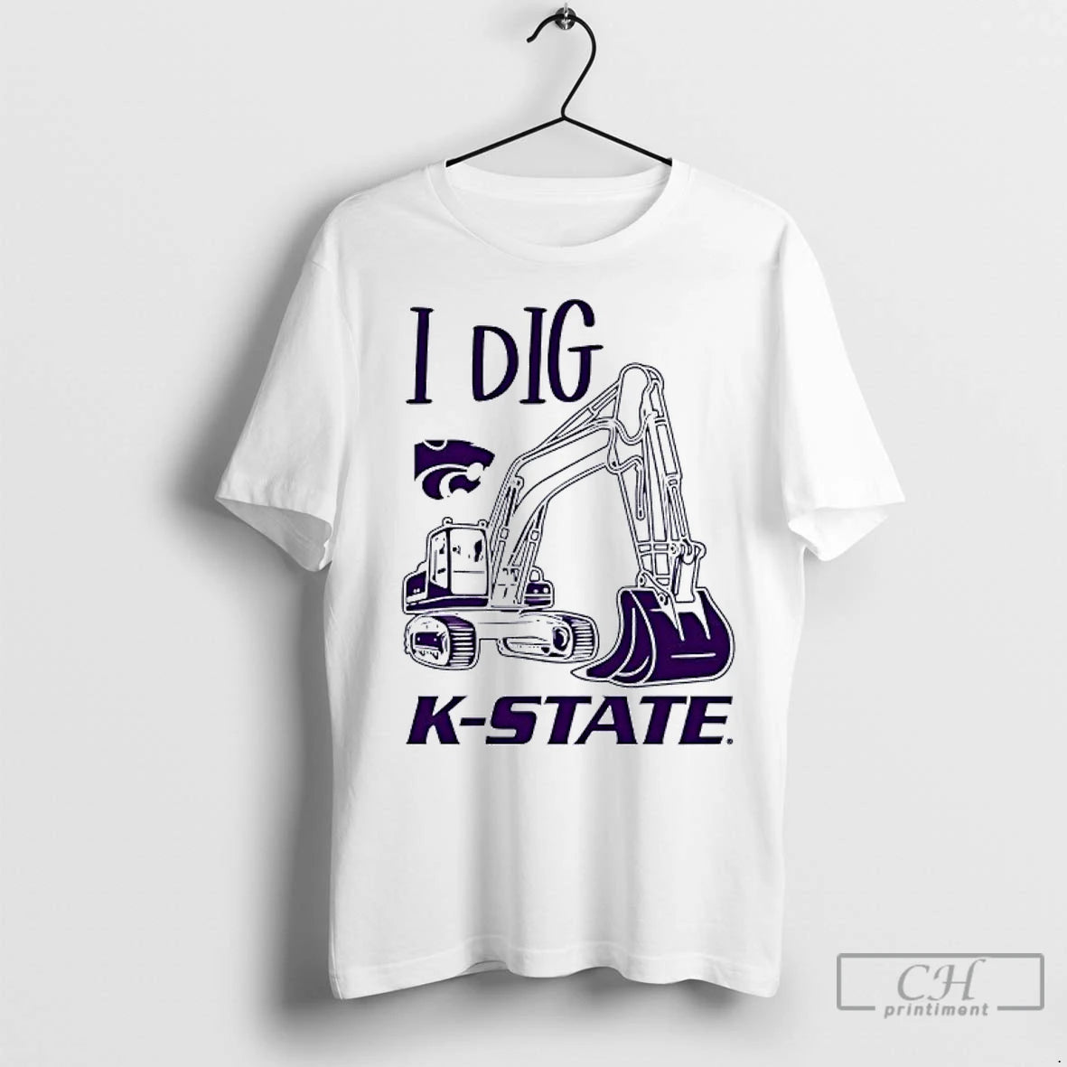 Classic I Dig K State Wildcats Shirt Hoodie Sweatshirt | PurePodTees.com