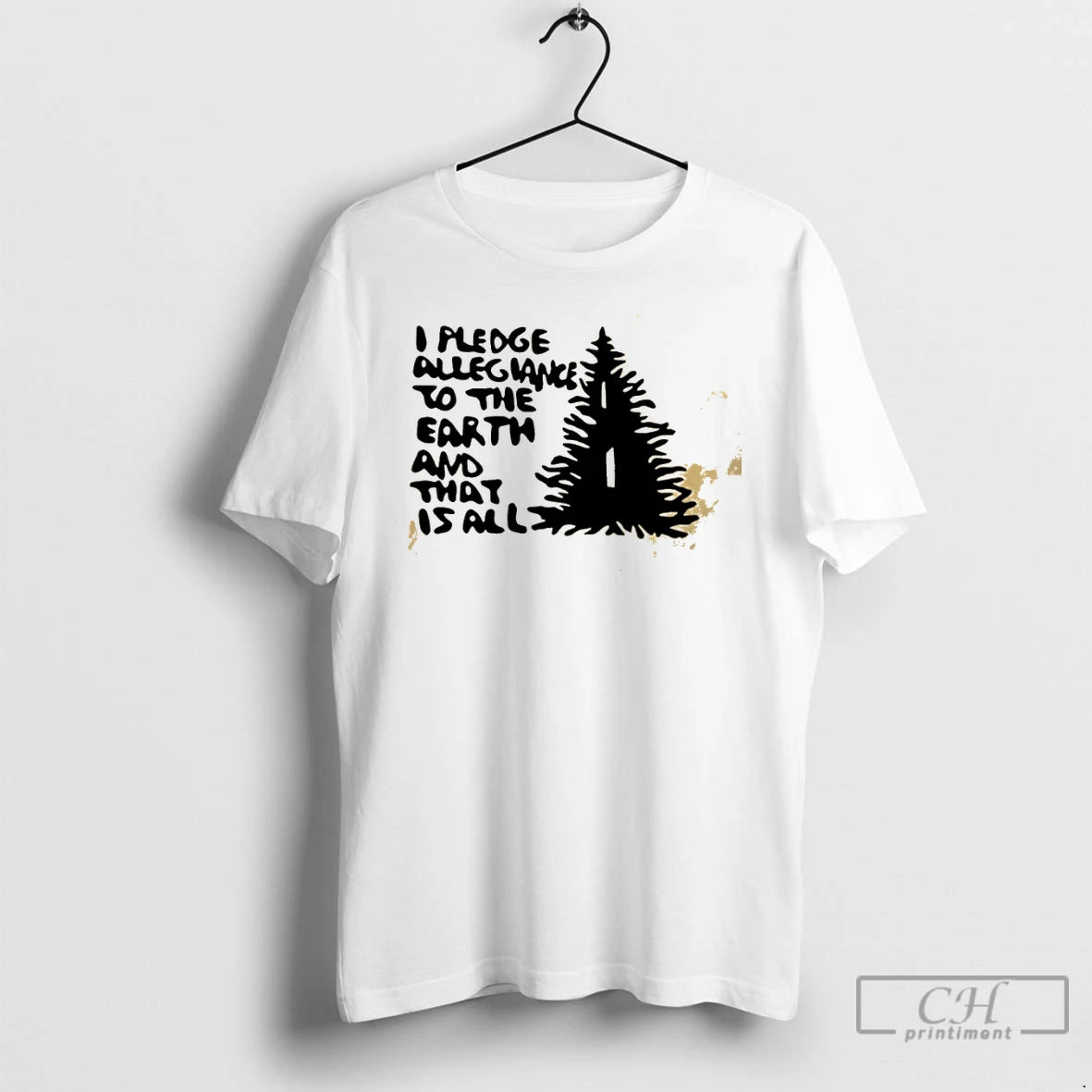 Classic I Pledge Allegiance To The Earth And That Is All Graphic T Shirts Sweater
