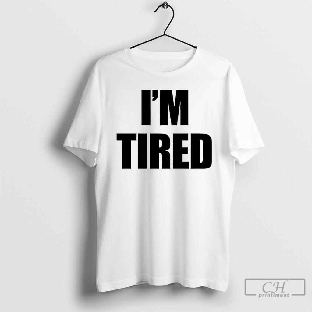 Classic Im Tired Shirt Hoodie Sweatshirt | PurePodTees.com