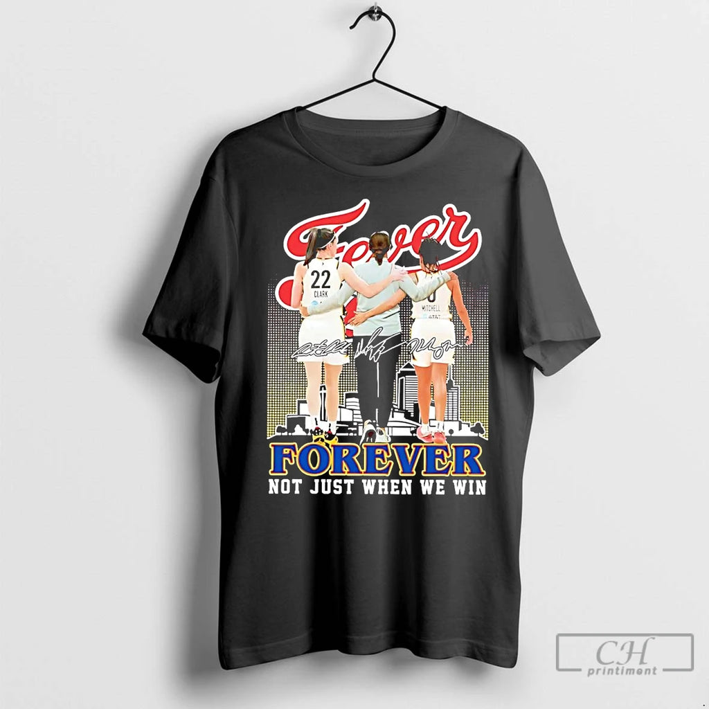 Classic Indiana Fever Clark And Mitchell Forever Not Just When We Win Skyline